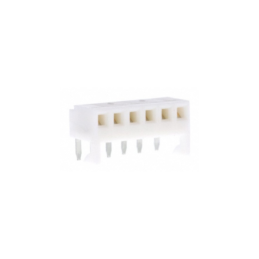 0022162060 Pin Header / Socket CONN RCPT 6POS 0.1 GOLD EDGE MNT