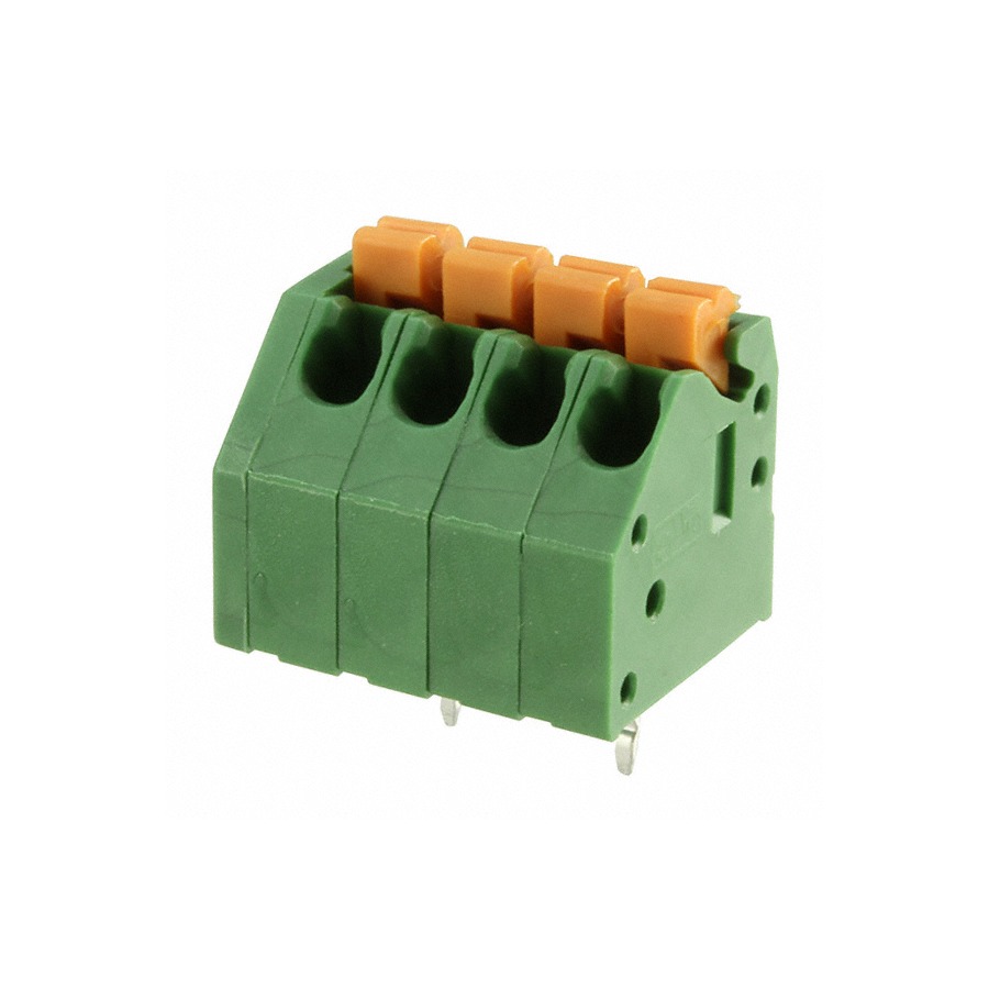 1-2834011-4 Terminal Block TERM BLK 4P TOP ENTRY 3.5MM PCB