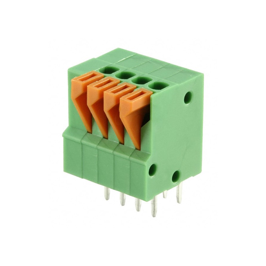 1-2834015-4 接线端子 150V 6A 2.54mm Green