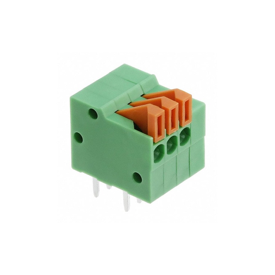 1-2834016-3 接线端子 150V 6A 2.54mm Green