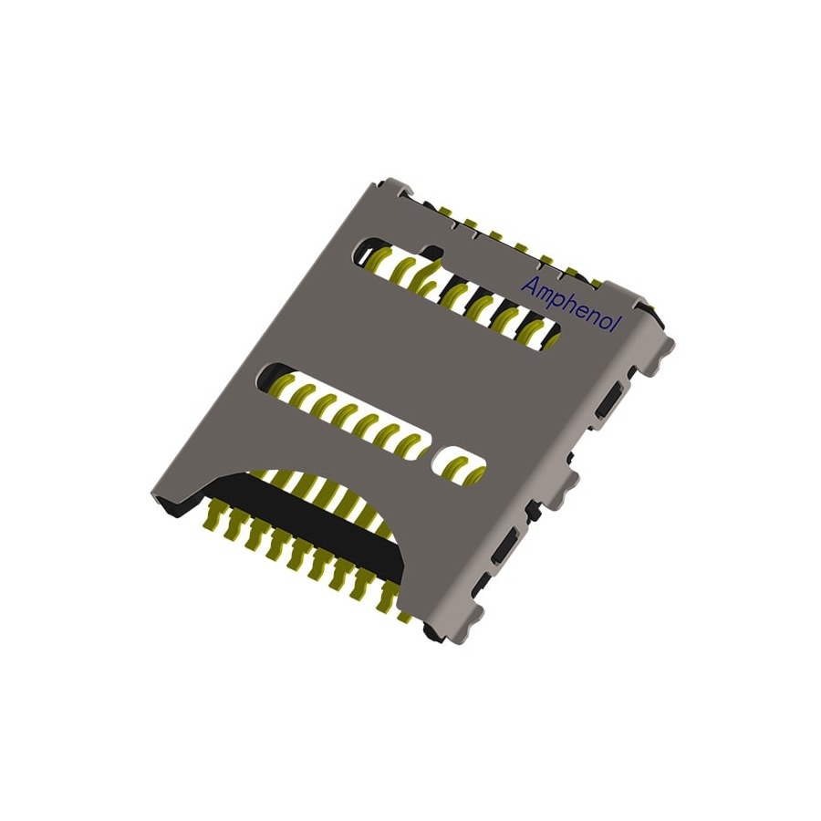 1010170469#2A 线对板 CONN MICRO SD/UFS CARD R/A SMD