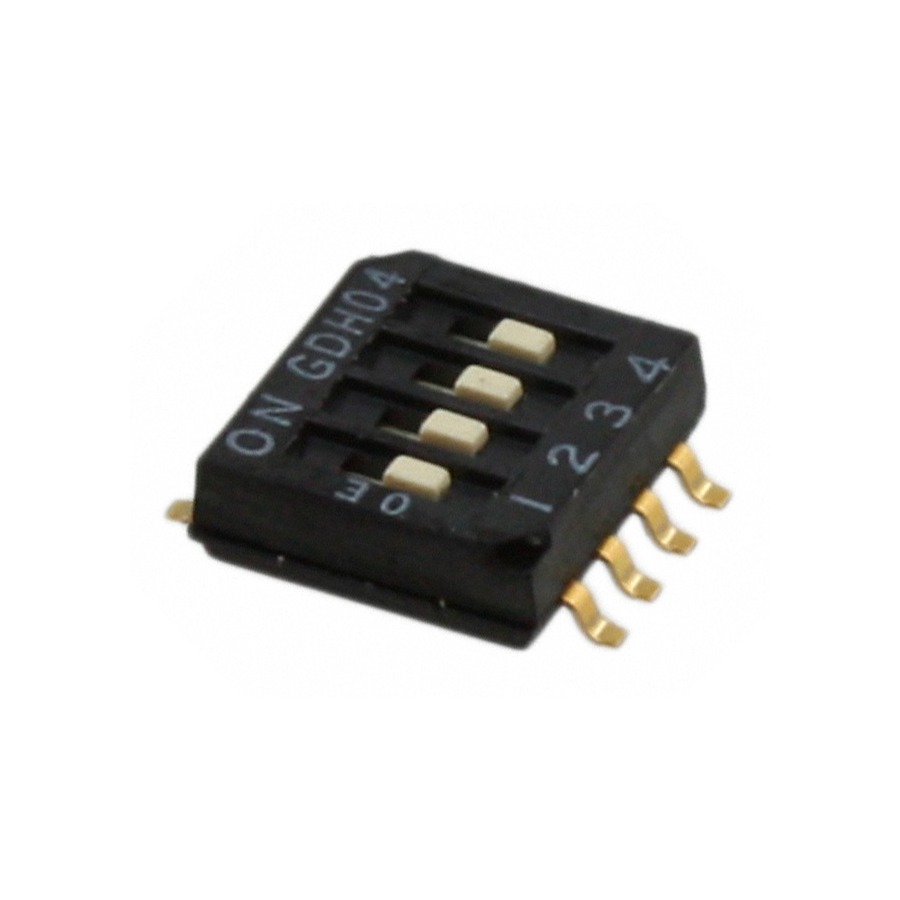 1571983-5 轻触开关 24V 25mA Black SMD,P=1.27mm
