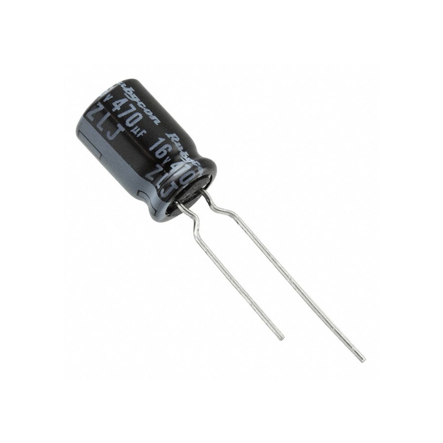 16ZLJ470MTA8X11.5 铝电解电容 470uF ±20% 16V 3.5mm