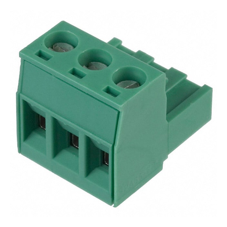 1757022 接线端子 15A 5.08mm Green P=5.08mm