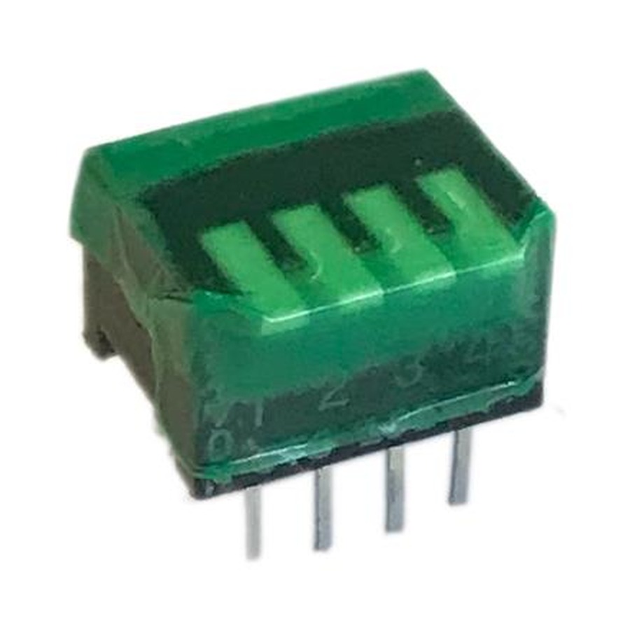 195-4MST SWITCH PIANO DIP SPST 0.05A 24V