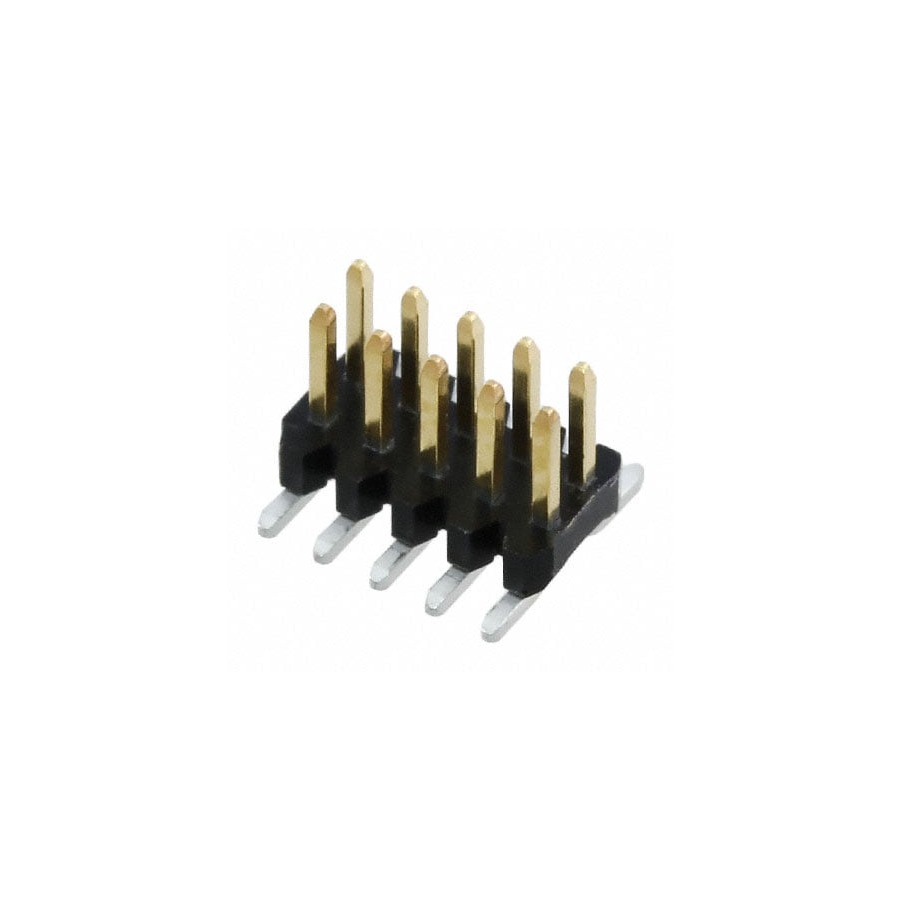 20021121-00010C4LF 排针排母 1.27mm Black SMD,P=1.27mm