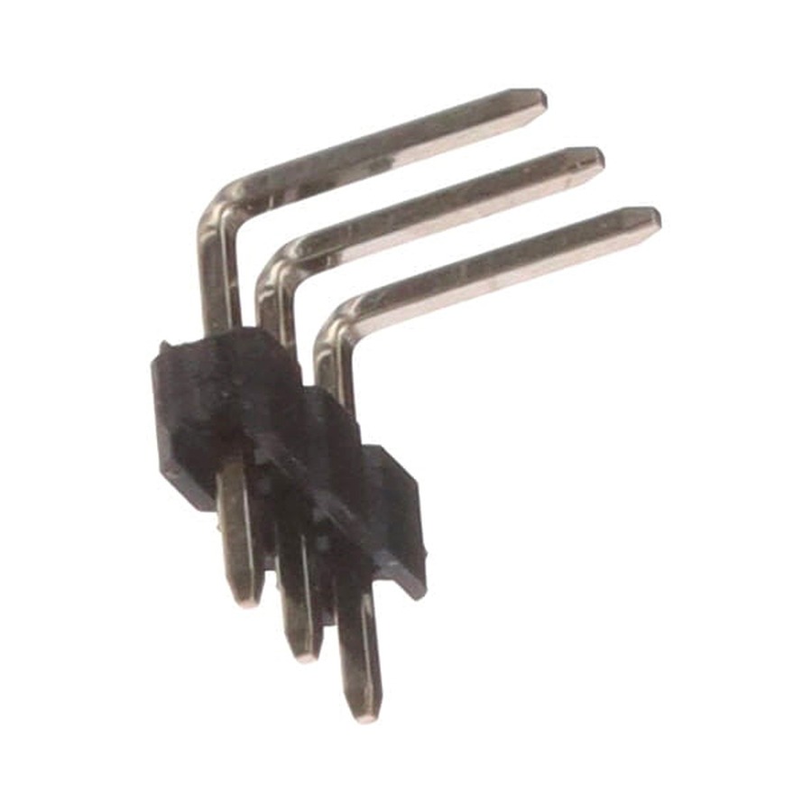 2011-1X03G00RB 排针排母 600V 3A 2.54mm Through Hole,Right Angle,P=2