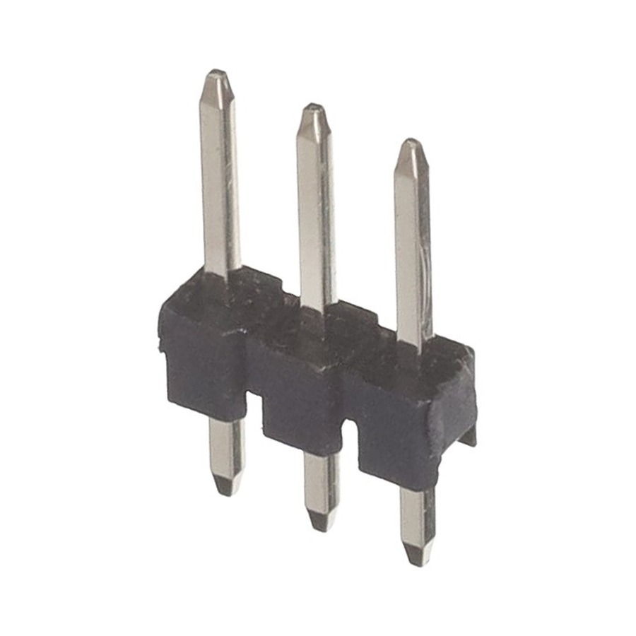 2011-1X03G00SB-1 Pin Header / Socket 3A 2.54mm Through Hole,P=2.54mm
