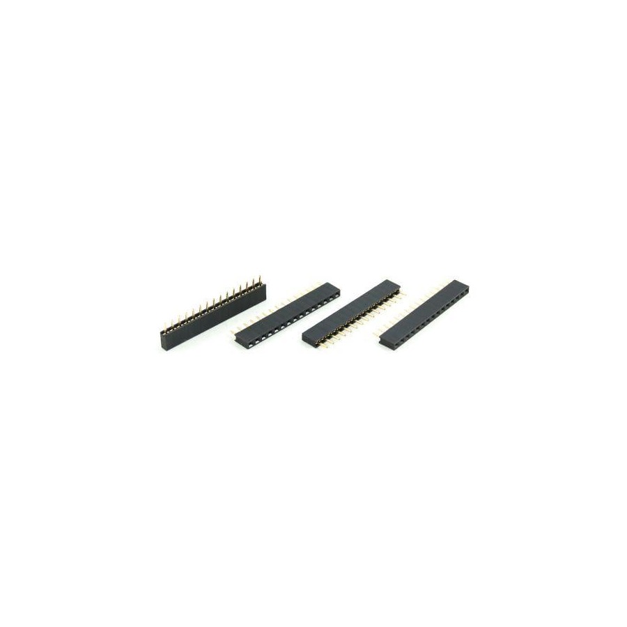 2042-1X04G00RB 排针排母 2A 2.54mm Through Hole,Right Angle,P=2