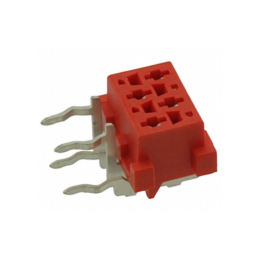 215460-4 排针排母 100V 1.5A 2.54mm Through Hole