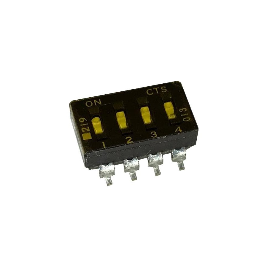 219-4LPSTR 轻触开关 20V 100mA Black SMD