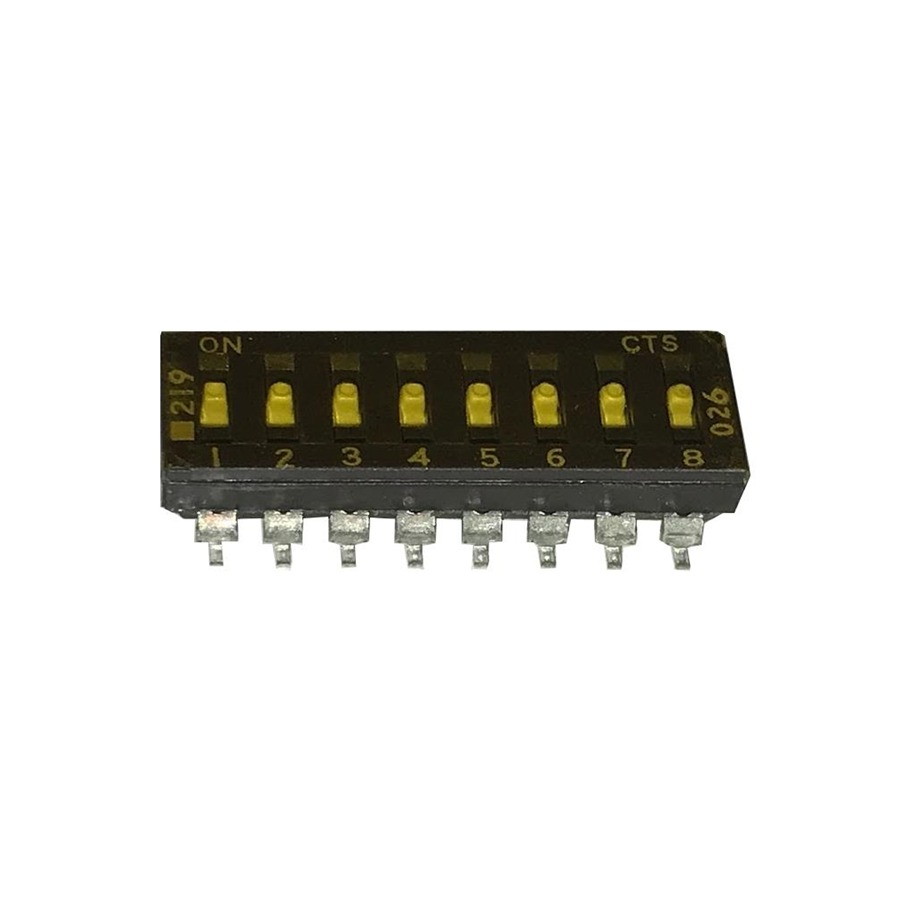 219-8LPSTR 轻触开关 SWITCH DIP SLIDE SPST 100MA 20V