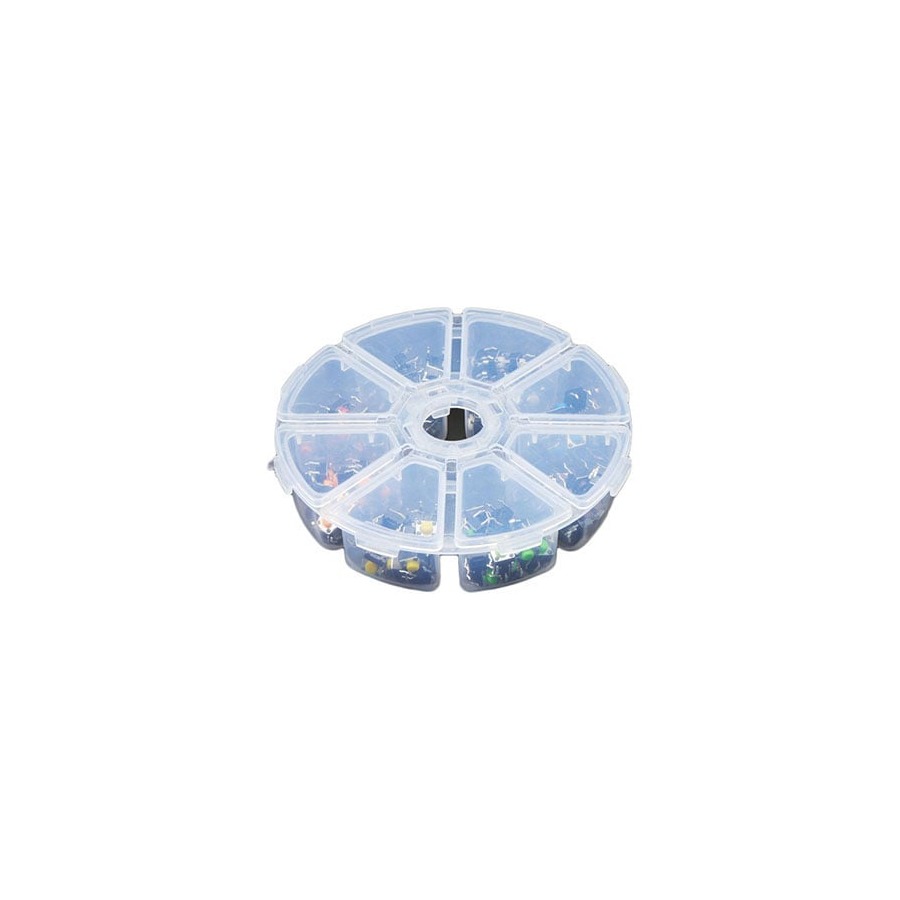 4184 轻触开关 6MM RAINBOW TACTILE BUTTON DELUX