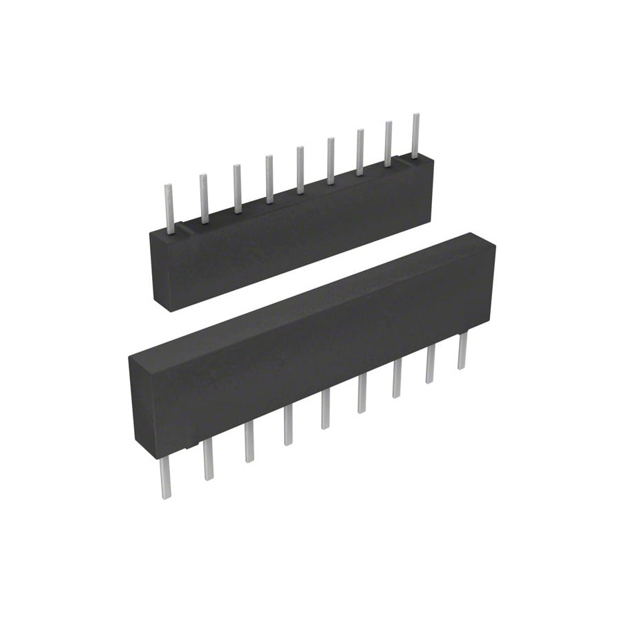 4309R-101-102LF Resistor Network 1kΩ ±2% ±100ppm/℃ SIP-9-2.54mm