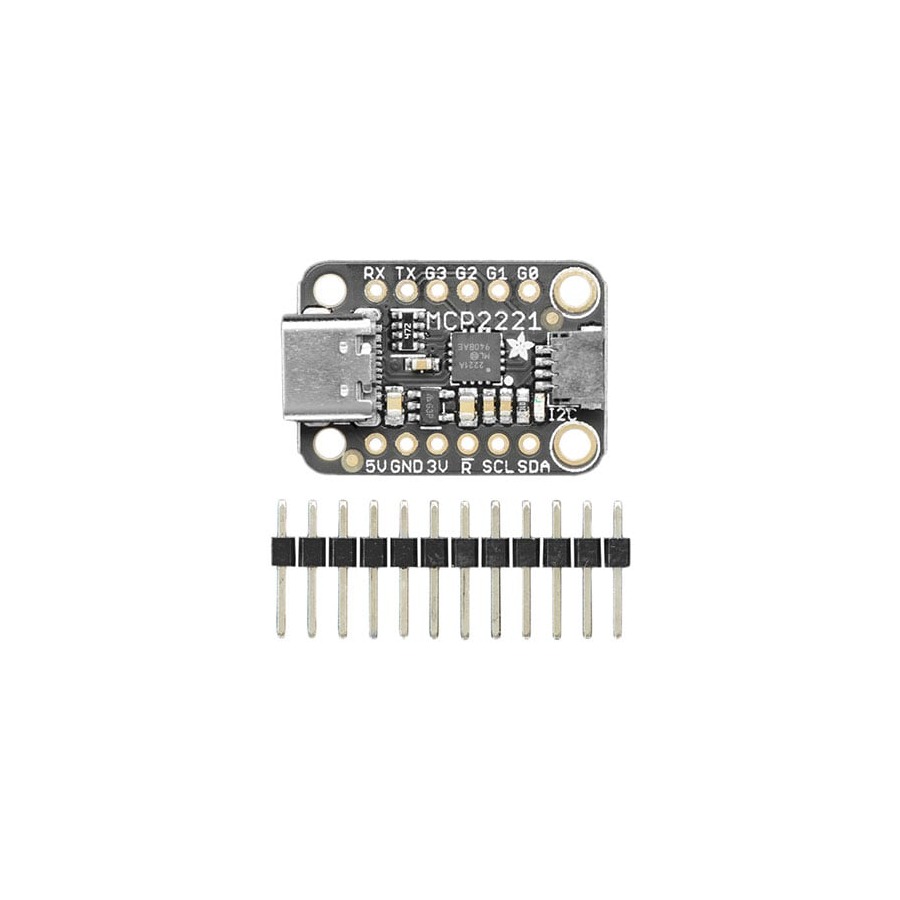 4471 开发板 STEMMA QT USB TO GPIO MCP2221A