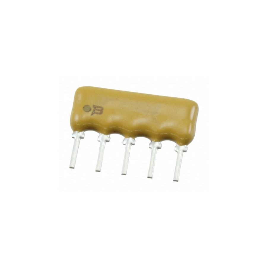 4605M-101-103LF 排阻网络 10kΩ ±2% ±100ppm/℃ SIP-5