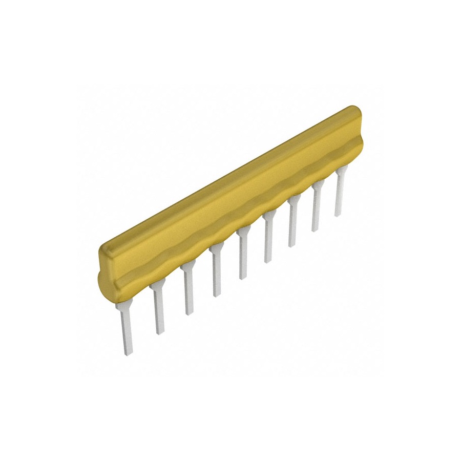 4609X-101-102LF 排阻网络 1kΩ ±2% ±100ppm/℃ SIP-9-2.54mm