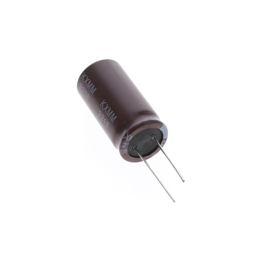 477KXM025MLQ 铝电解电容 470 µF ±20% 25 V Through Hole