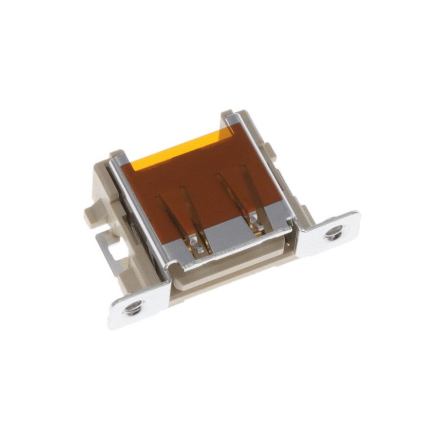 5353928-1 USB Type-C CONN RCP USB2.0 TYPEA PNL MNT RA