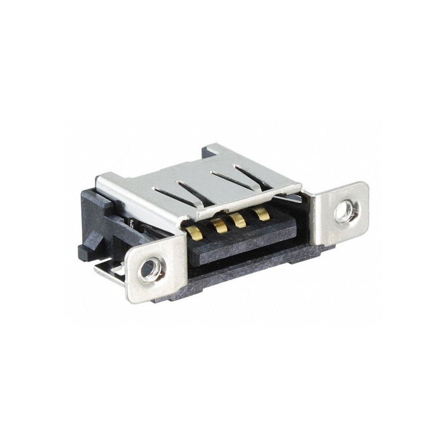 5353928-2 USB Type-C CONN RCP USB2.0 TYPEA PNL MNT RA