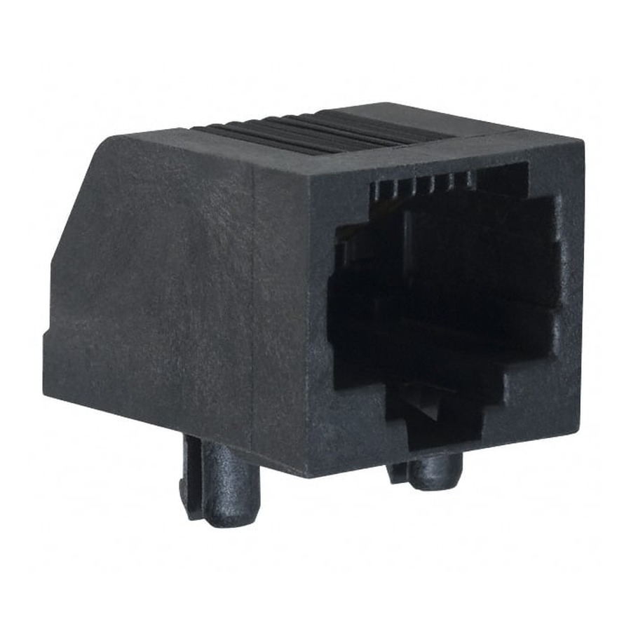 5555764-1 网口 CONN MOD JACK 8P8C R/A UNSHLD