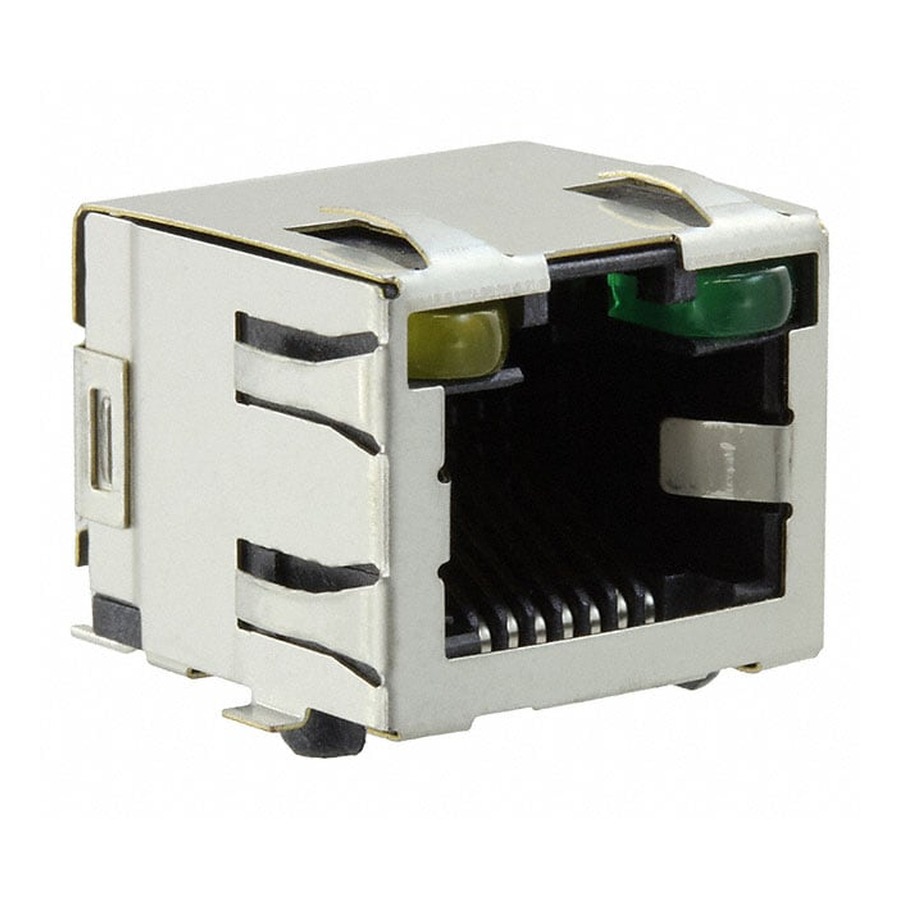 6339191-1 网口 CONN MOD JACK 8P8C R/A SHIELDED
