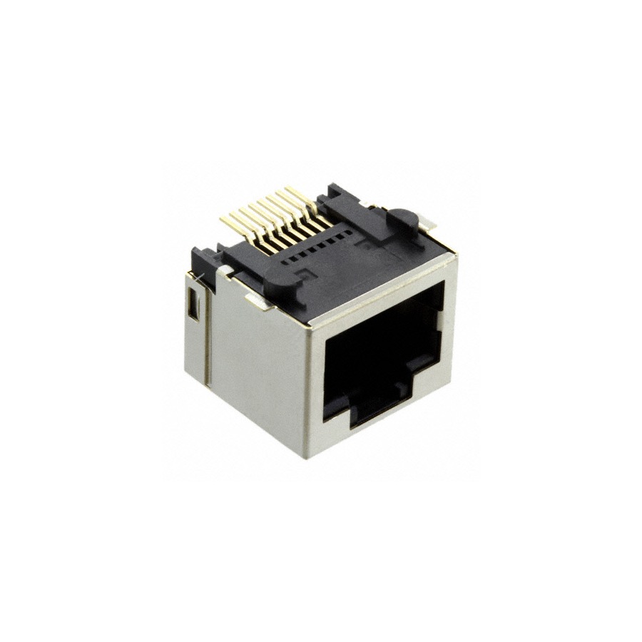 634008149821 CONN MOD JACK 8P8C R/A SHIELDED