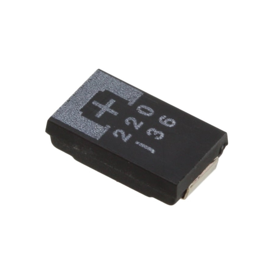 6TPE100MI 钽电容 100uF ±20% 6.3V SMD,7.3x4.3mm