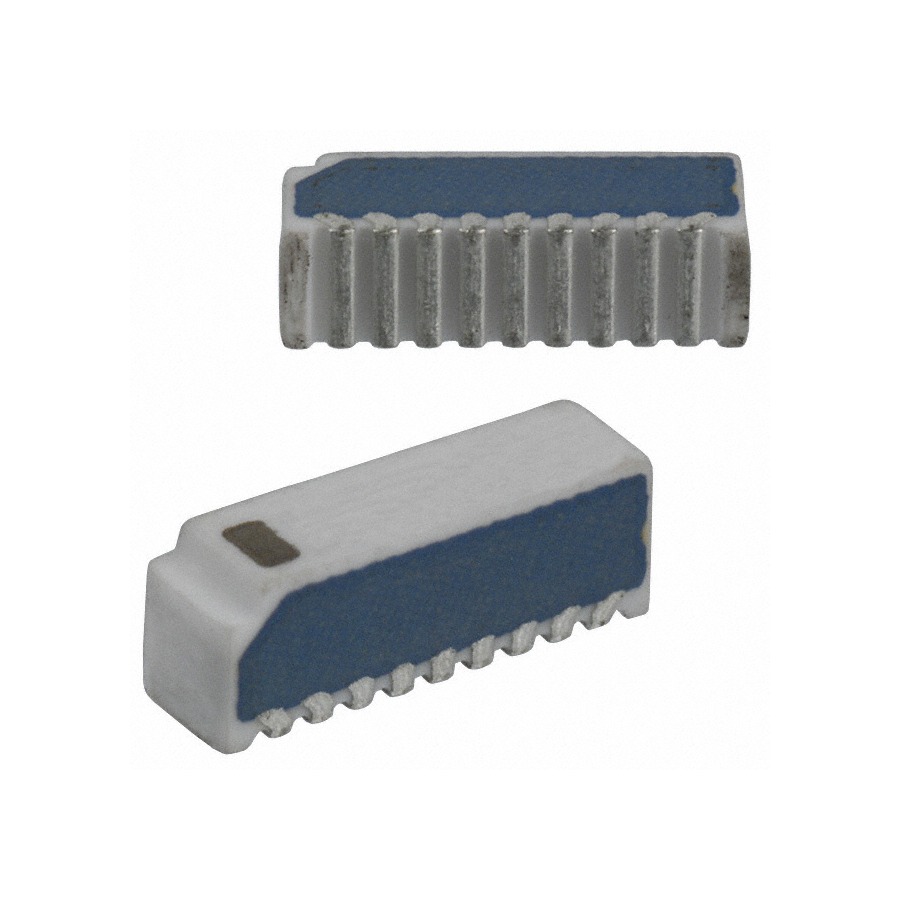 753091103GPTR7 排阻网络 10kΩ ±2% ±200ppm/℃ SMD-9P,2x6.9mm