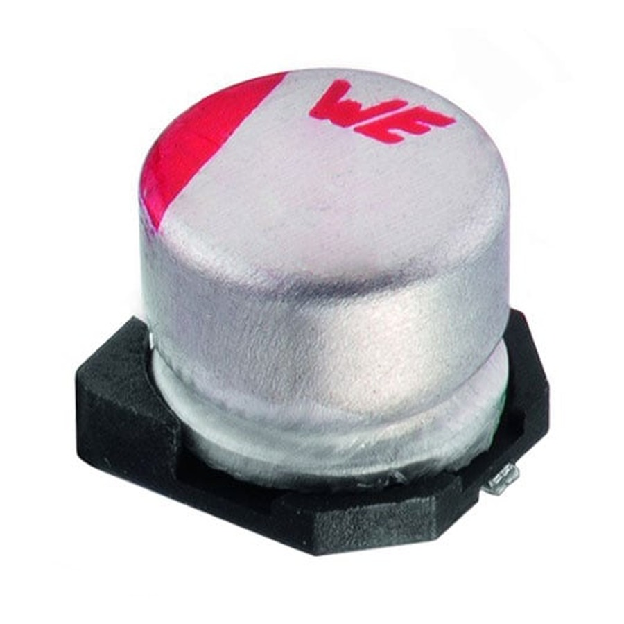 865080545012 铝电解电容 100 µF ±20% 35 V Radial, Can - SMD