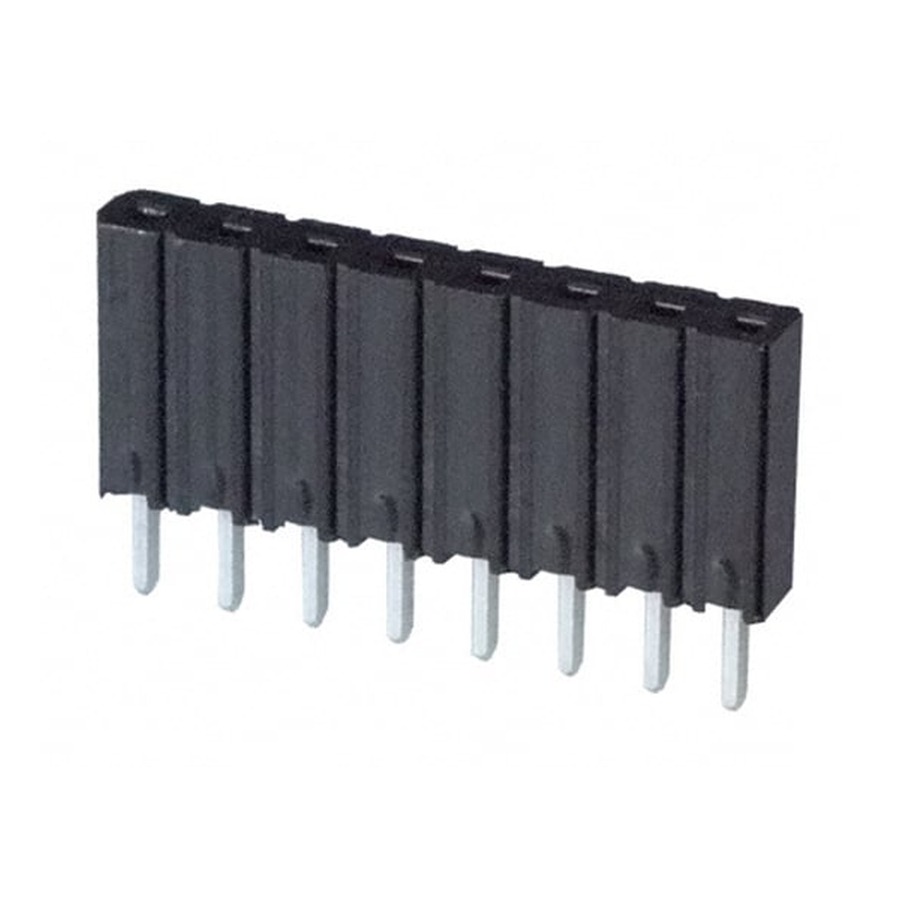 929870-01-08-RA 排针排母 1A 2.54mm