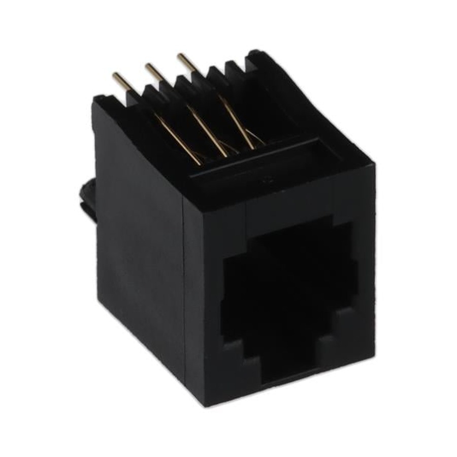 A-2014-1-4-N-T-R CONN MOD JACK 6P6C VERT UNSHLD