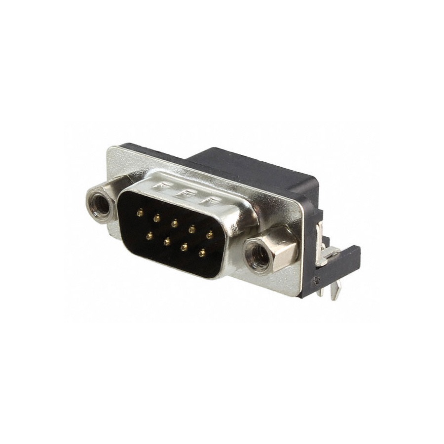 A-DS 09 A/KG-T2S 线对板 Through Hole,Right Angle