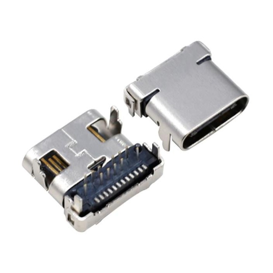 A-USBC-20F0-EA-KSR02 USB Type-C CONN RCPT USB2.0 TYPC 16P SMD RA
