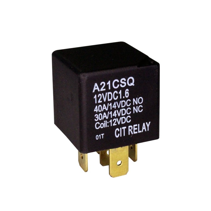 A21CSQ12VDC1.6 继电器 RELAY AUTOMOTIVE SPDT 40A 12V