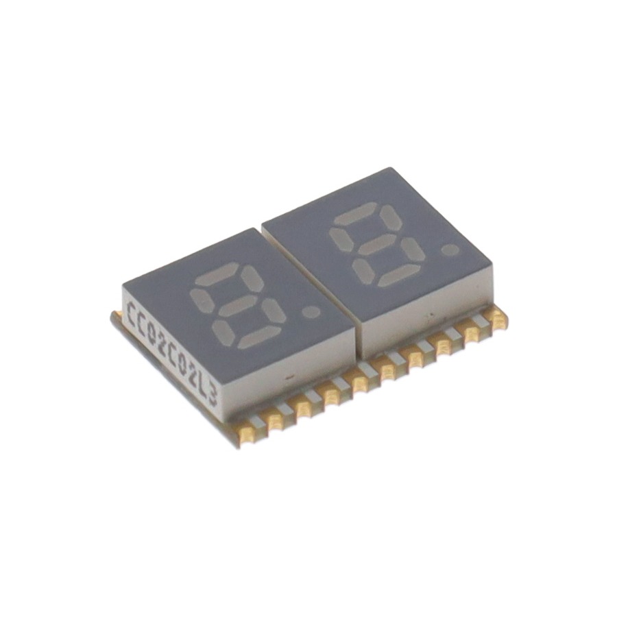ACDC02-41SGWA-F01 LED Green 3.9mcd 20-SMD, No Lead
