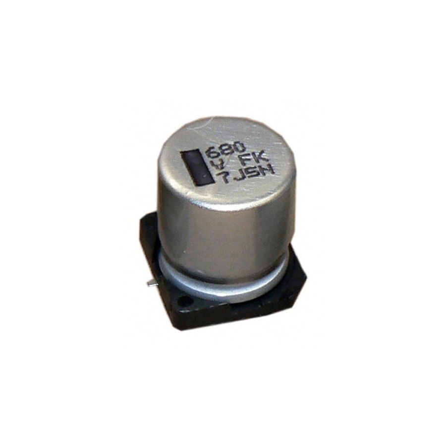 AFK108M25H32T-F 铝电解电容 1000uF ±20% 25V SMD,D12.5xL14mm