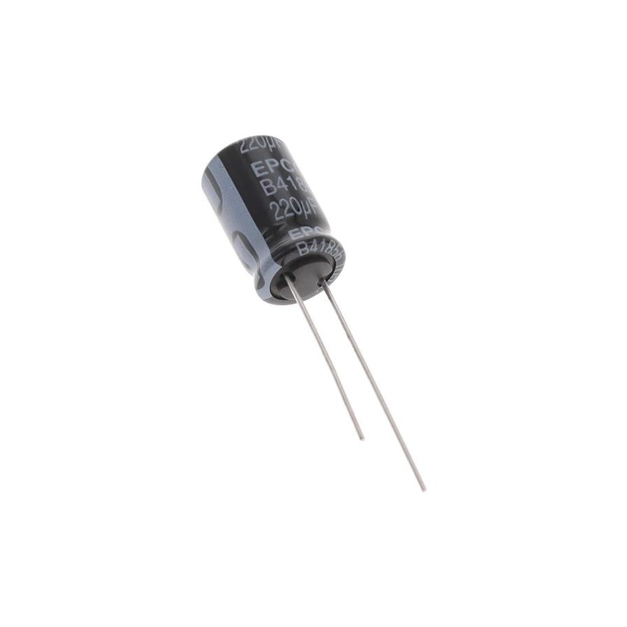 B41856C6227M000 铝电解电容 220uF ±20% 50V 5mm
