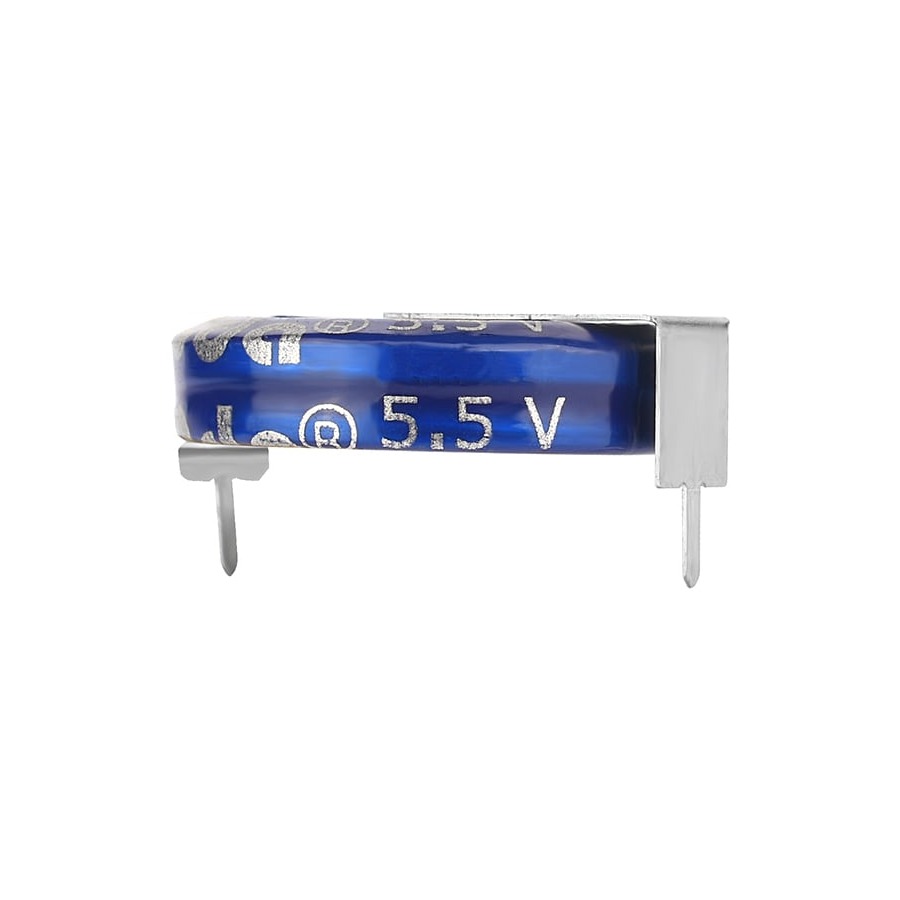 CEN5R5105HF-ZG 铝电解电容 1 F -20%, +80% 5.5 V Axial, Can - Horizontal