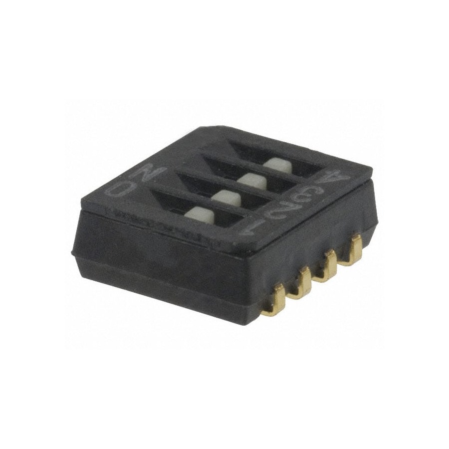 CHS-04TA 轻触开关 6V 100mA Black SMD