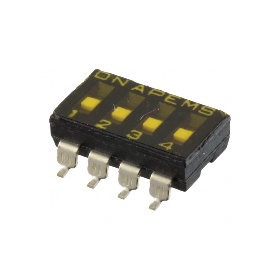 DMR04TTR 轻触开关 24V 25mA 2.54mm SMD,P=2.54mm