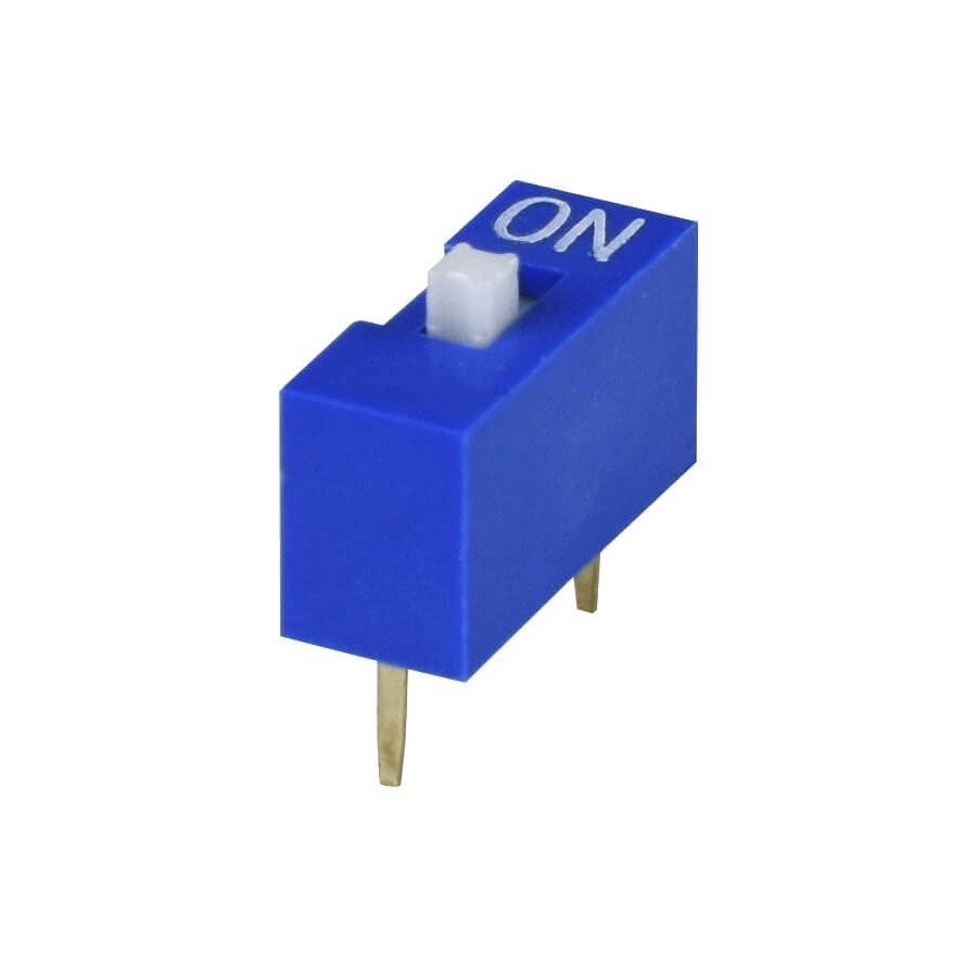 DS01-254-L-01BE SWITCH SLIDE DIP SPST 0.025A 24V