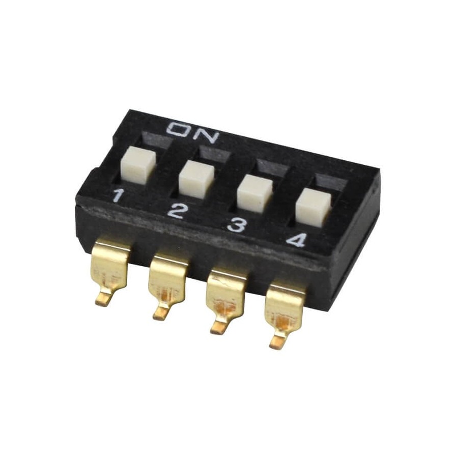 DS04-254-2-04BK-SMT-TR 轻触开关 24V 25mA 2.54mm