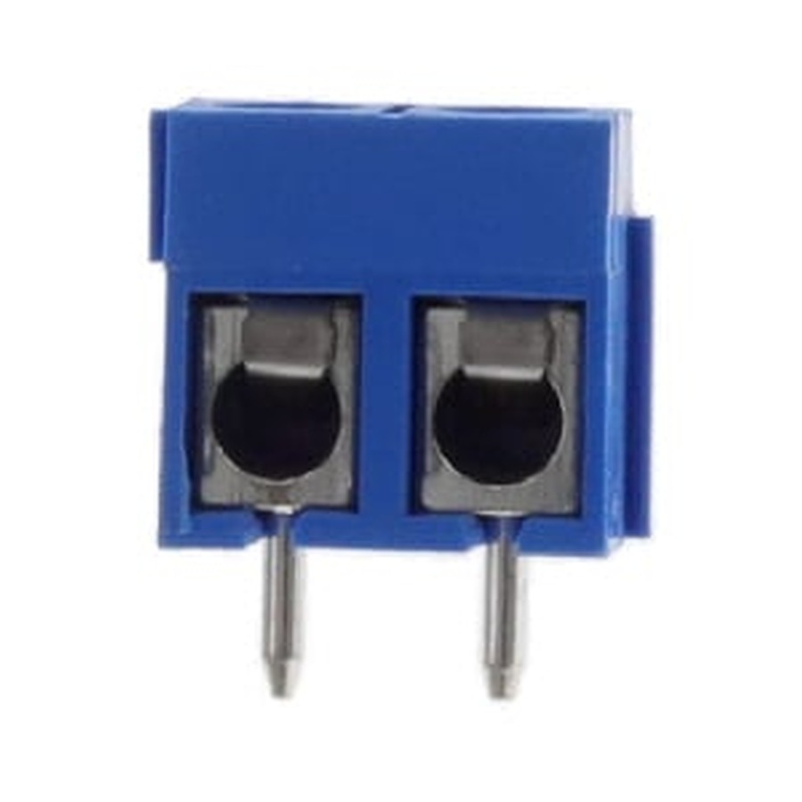EBB-02-D-BL Terminal Block 300V 16A Blue Through Hole,P=5.08mm