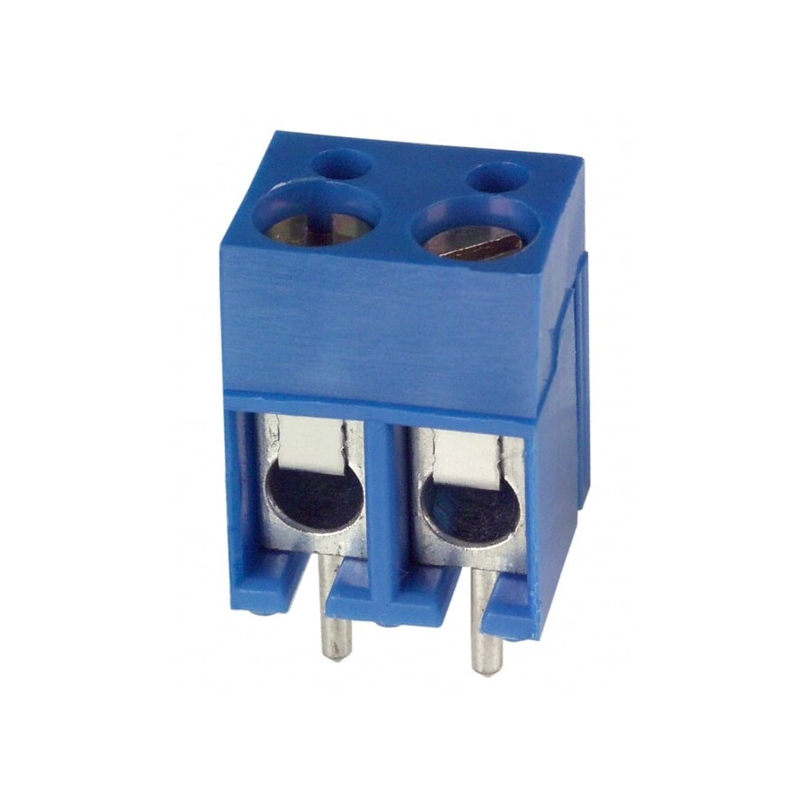 ED120/2DS 接线端子 300V 15A Blue Through Hole,P=5.08mm