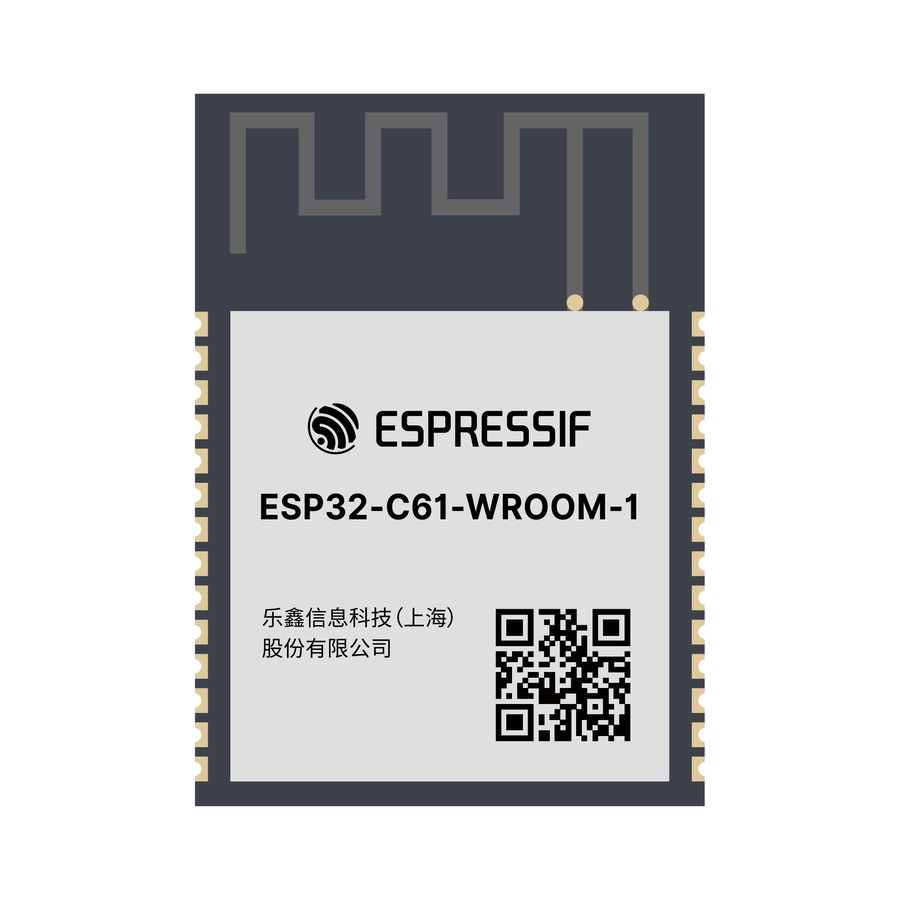 ESP32-C61-WROOM-1-N8R2 功能模块 2.4GHz 28-SMD Module