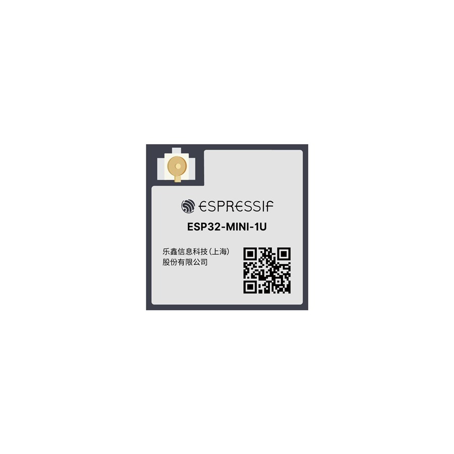 ESP32-MINI-1U-N4 Microcontroller 2.4GHz 150Mbps 3V ~ 3.6V 55-SMD Module