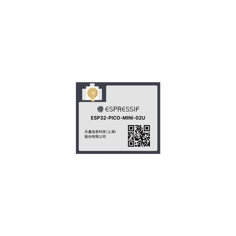 ESP32-PICO-MINI-02U-N8R2 功能模块 Bluetooth4.2 3V~3.6V SMD-53P