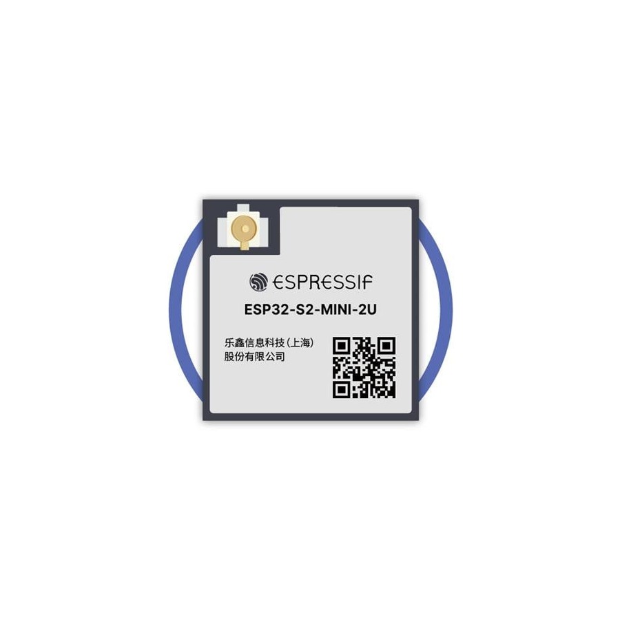 ESP32-S2-MINI-2U-N4 Function Module 2.4GHz SMD,15.4x15.4mm