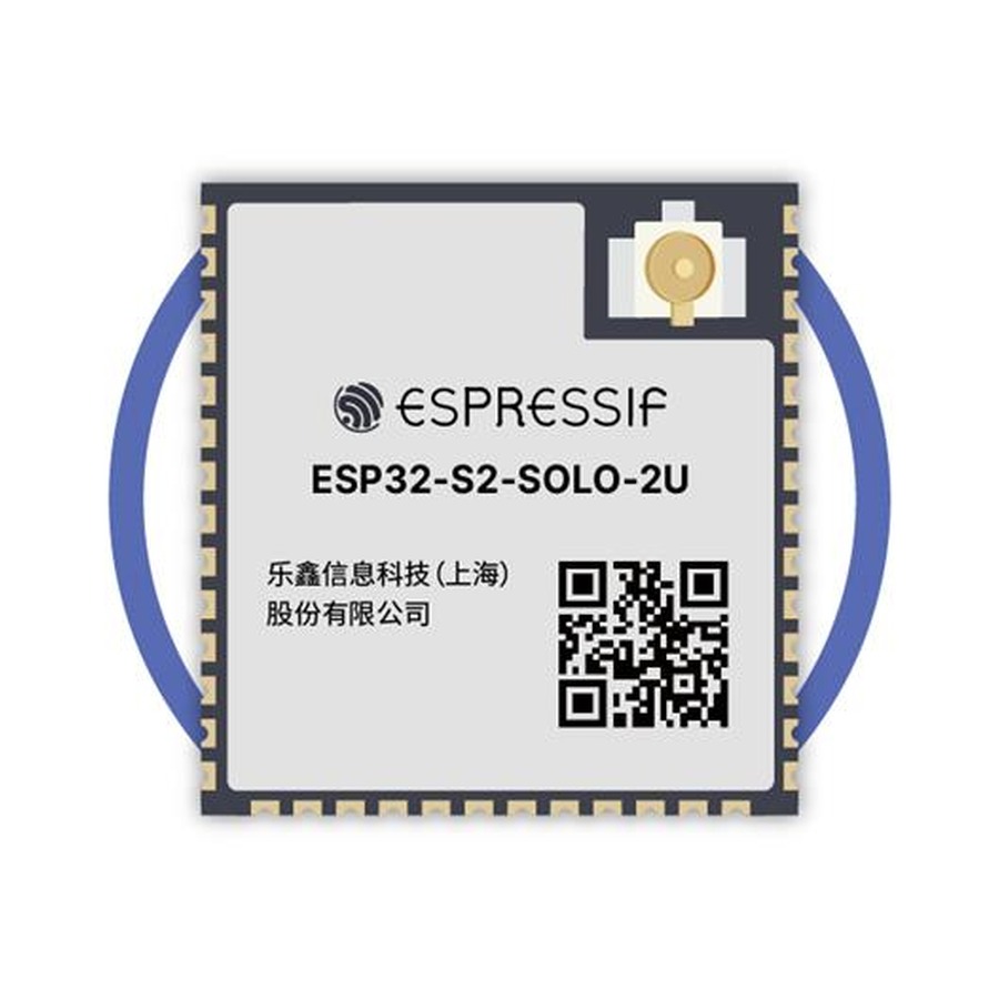 ESP32-S2-SOLO-2U-N4 功能模块 2.4GHz 41-SMD Module